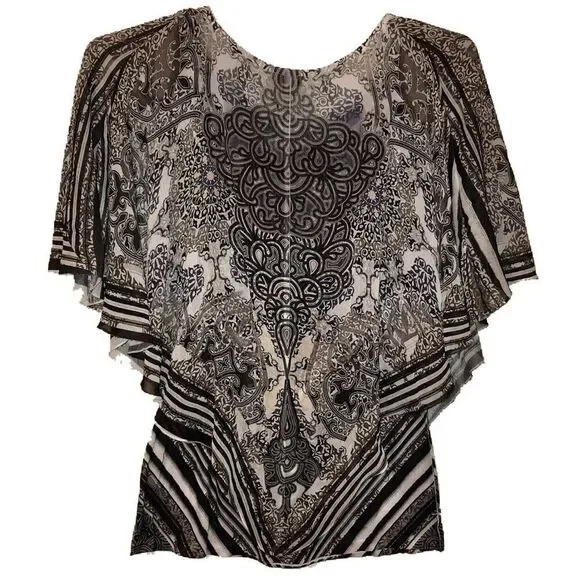 World Unity Pattern Printed stone emblished front - Picture 4 of 6